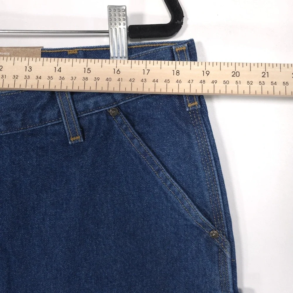CARHARTT New Double Front Knee VTG Jeans 38x34 Logger Dungaree Loose Fit B73 DST